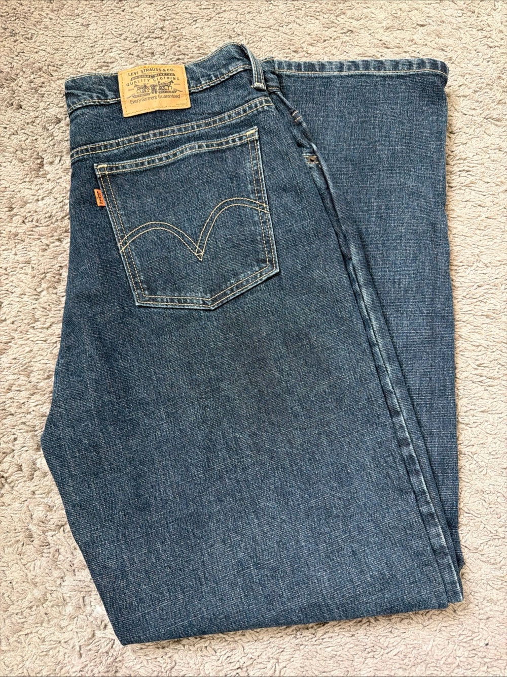 Levi’s Men’s Sz 32 Orange Tag Blue Jeans Vintage 11/05 59699-3159